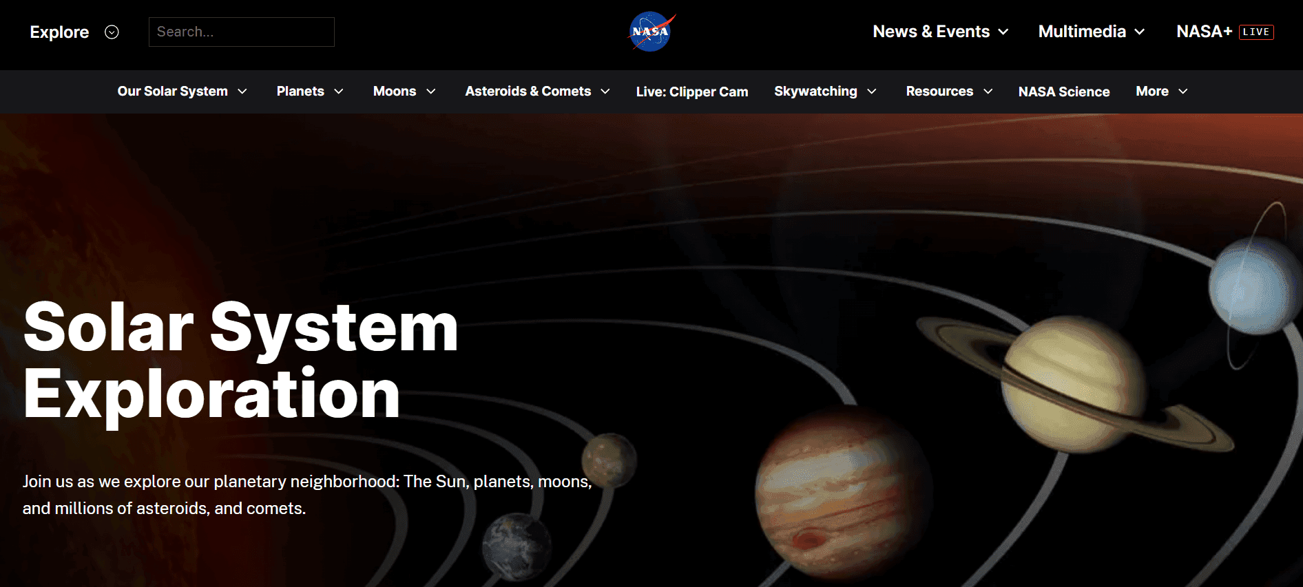 NASA Solar System