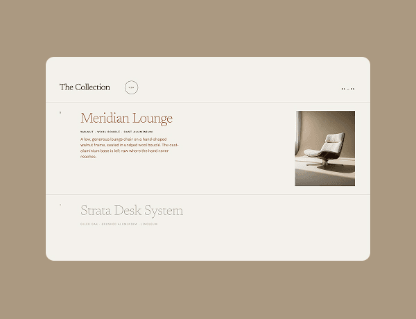 Preview thumbnail of the Studio Strata architectural agency web template