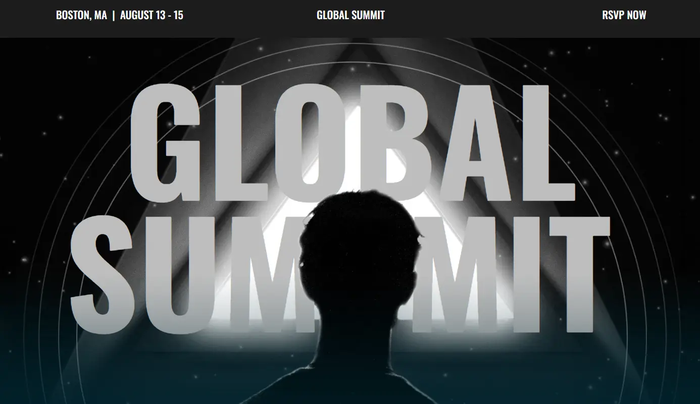 Global Summit event invite
