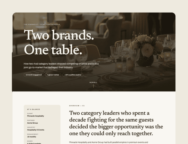 Preview of Pinnacle Hospitality web template featuring modern luxury hotel layout.