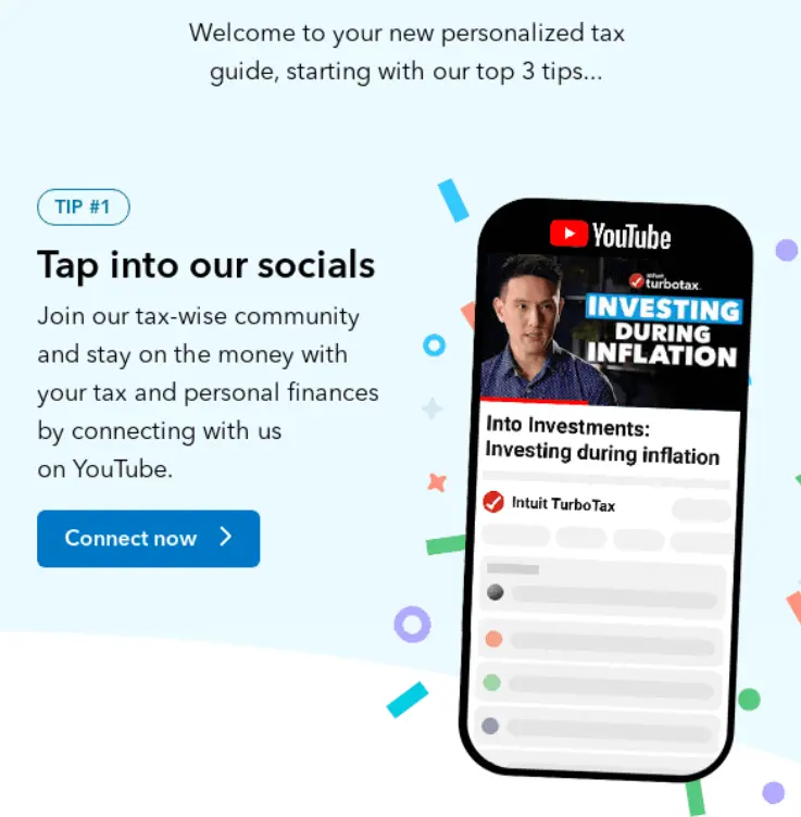 Newsletter idea #4: TurboTax