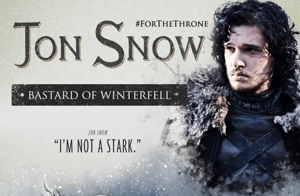 Jon Snow's character journey