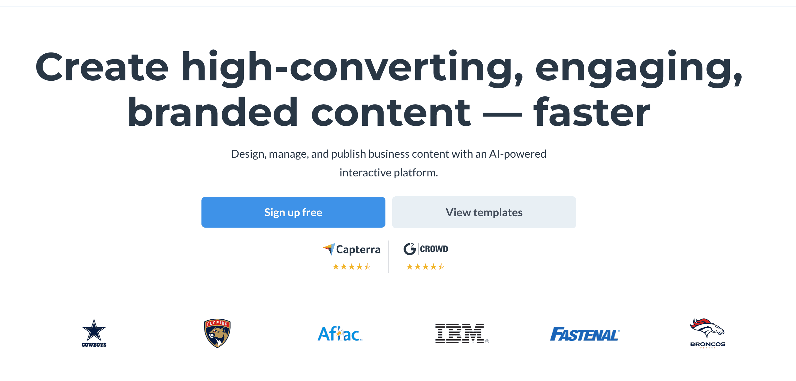 Visme Page