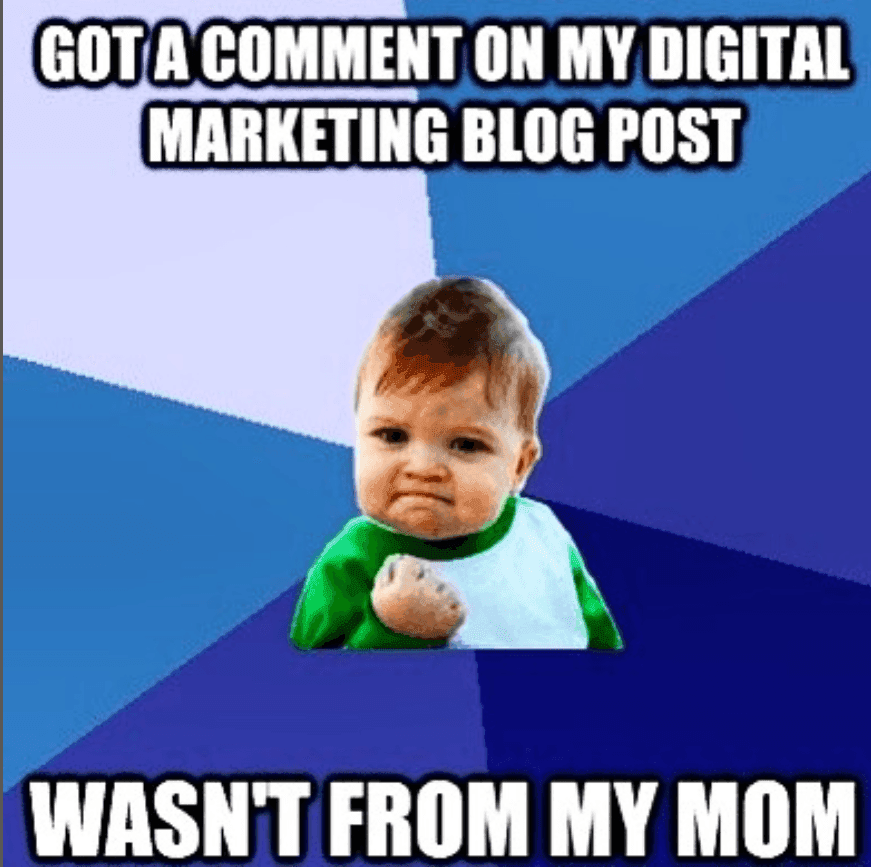 Got a Comment On my post