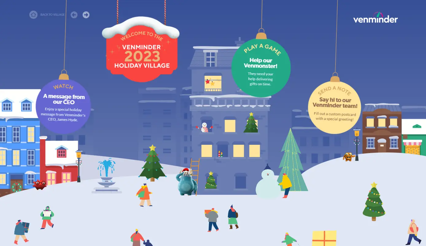 Venminder 2023 holiday card
