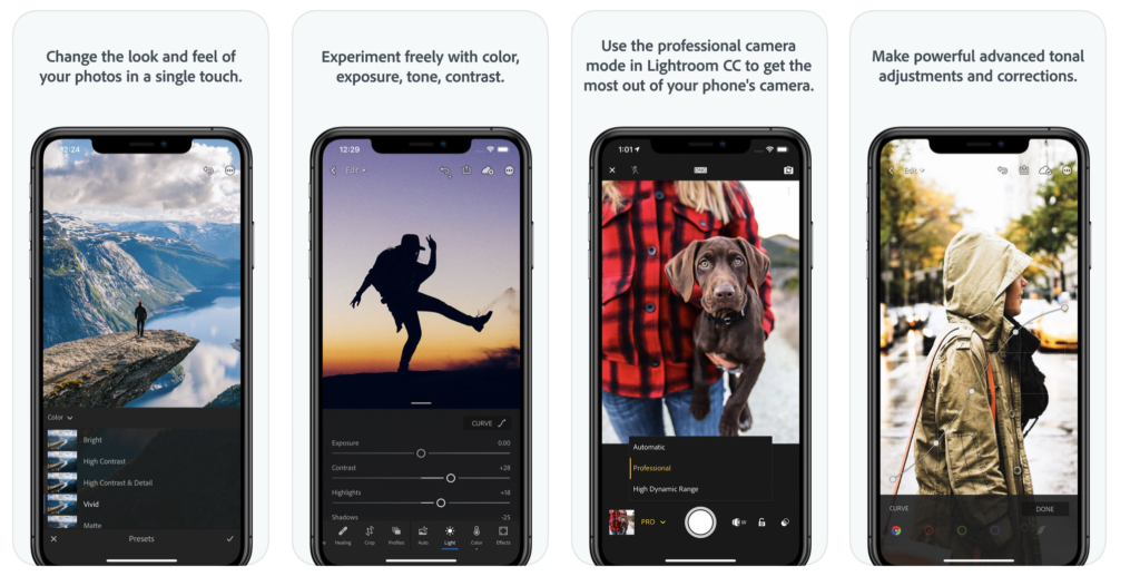 Adobe Lightroom iPhone App