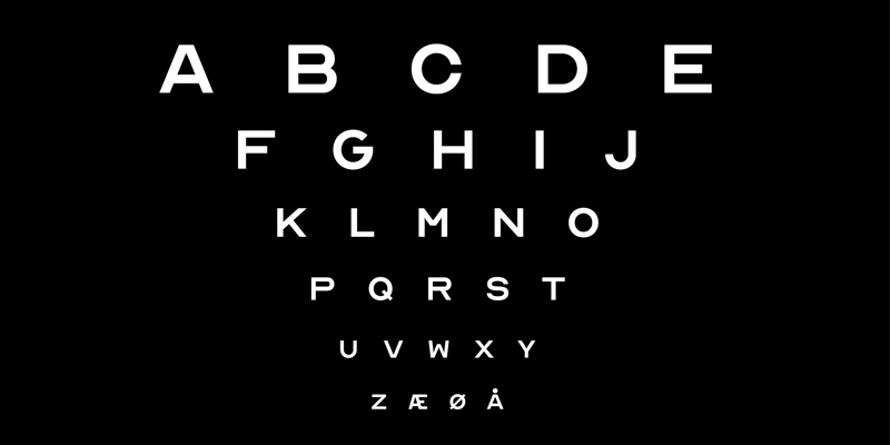 Optician Typography